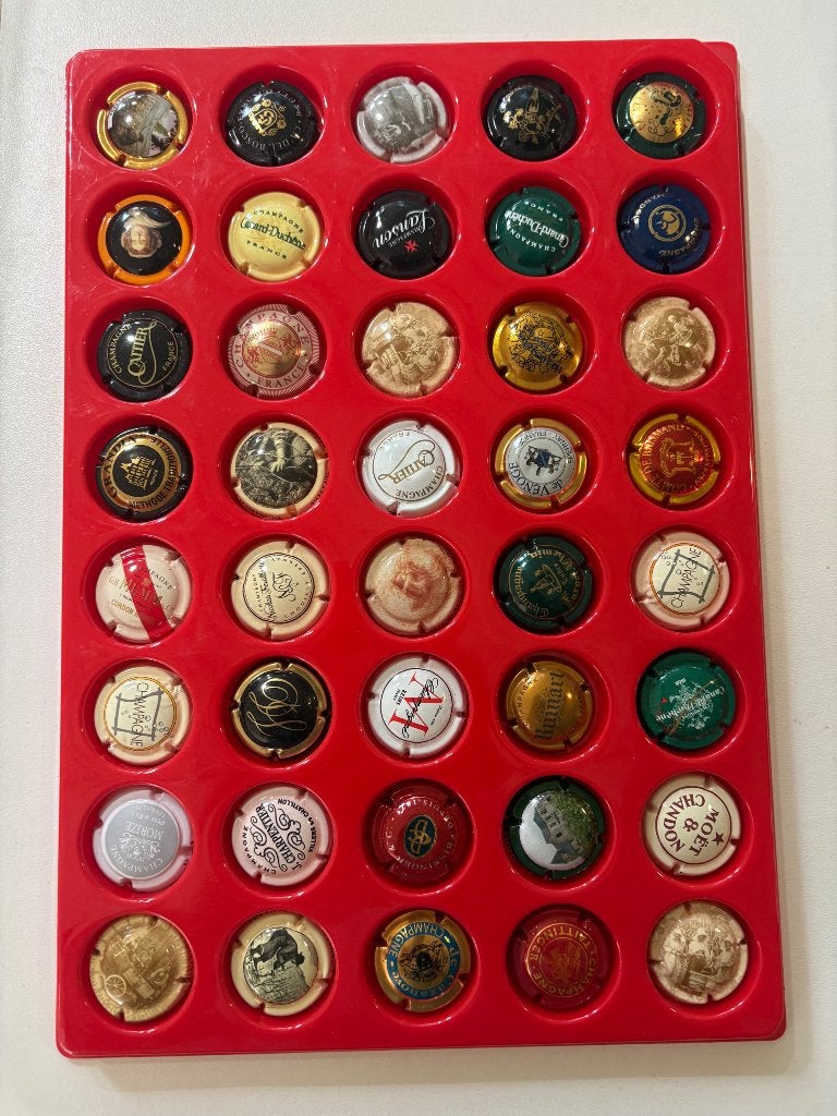 Champagnecapsules 40 verschillende, Ophalen of Verzenden