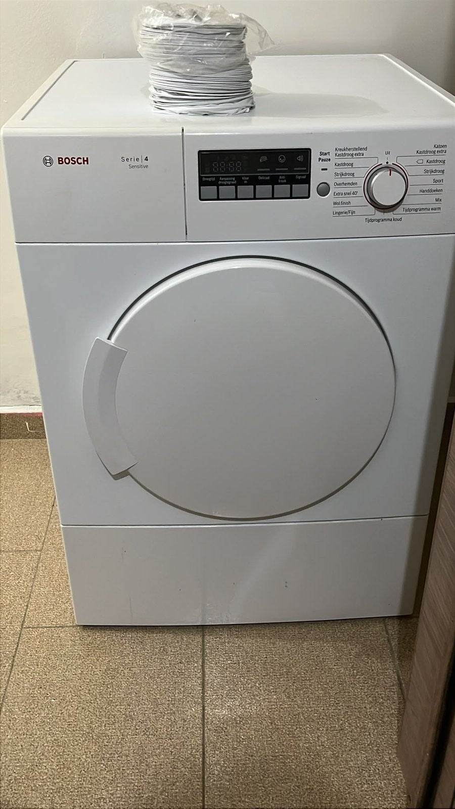 droogkast te kopen BOSCH Serie 4, Electroménager, Enlèvement, Évacuation d'air, 85 à 90 cm, Élévateur