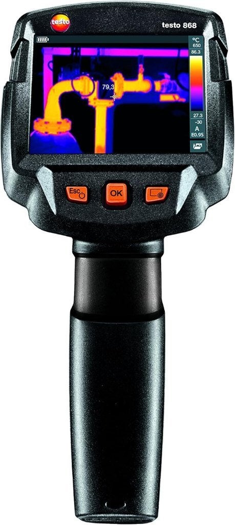 Caméra thermique Testo 868, Doe-het-zelf en Bouw, Meetapparatuur, Zo goed als nieuw, Vocht of Vloeistof, Ophalen