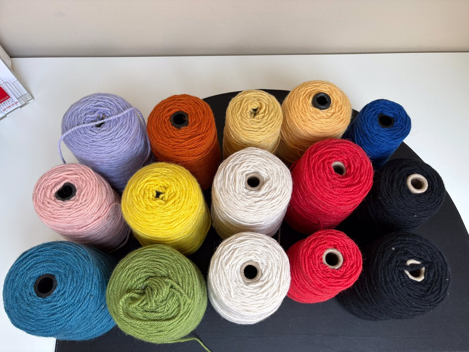 Tufting bobijnen en doek, Ophalen, Wol of Garen