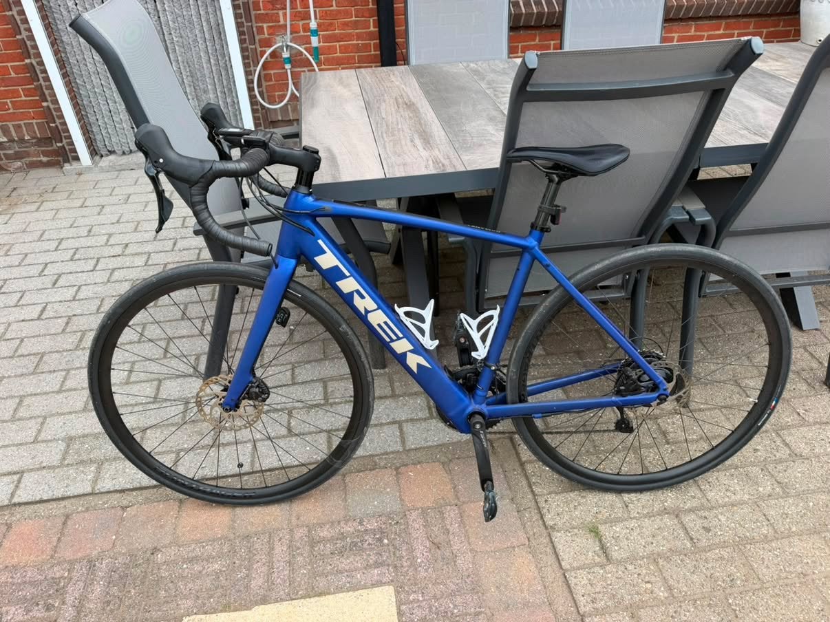 Coursefiets Trek domane+ AL 5 frame 54, Ophalen, Zo goed als nieuw