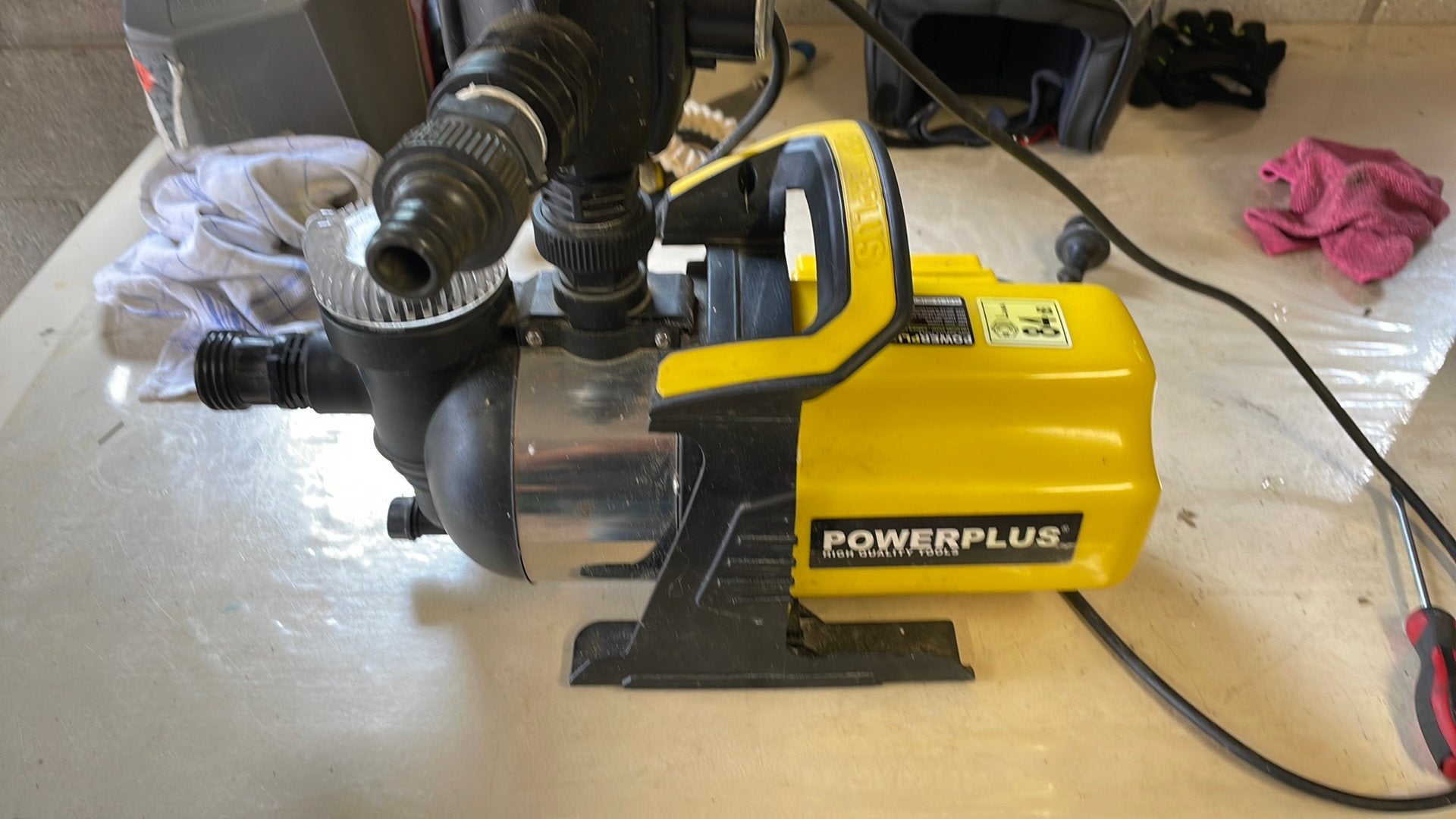 Water pomp, Doe-het-zelf en Bouw, Ophalen, Gebruikt, Chroom, Overige typen