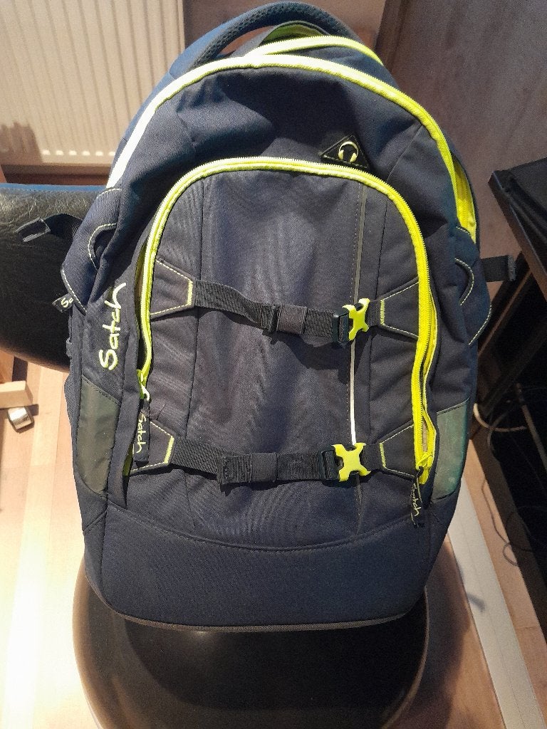boekentas, Handtassen en Accessoires, Tassen | Schooltassen, Ophalen, Blauw, Aktetas of Boekentas, 40 tot 50 cm