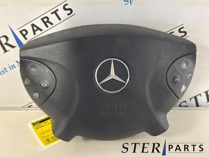 Airbag gauche (volant) d'un Mercedes E-Klasse, Autos : Pièces & Accessoires, 3 mois de garantie, Utilisé, -, -