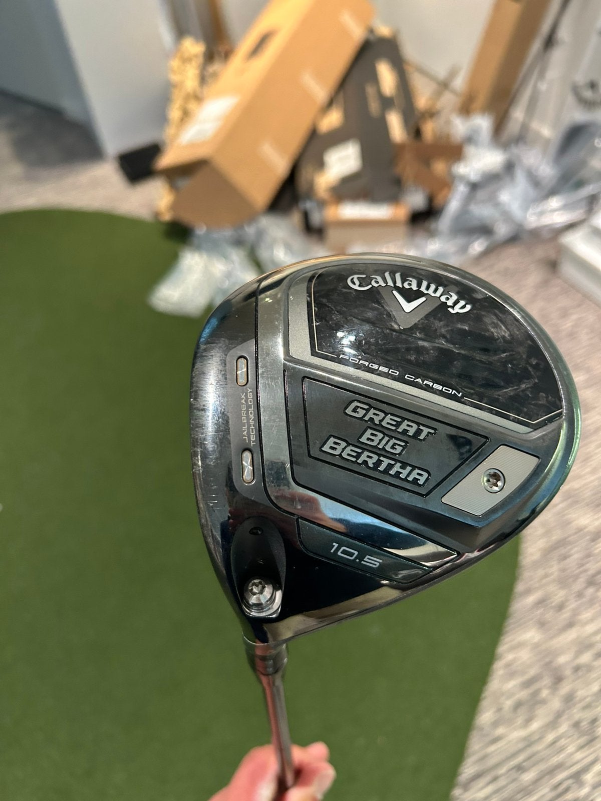 Great Big Bertha lefty driver., Sport en Fitness, Golf, Ophalen, Zo goed als nieuw
