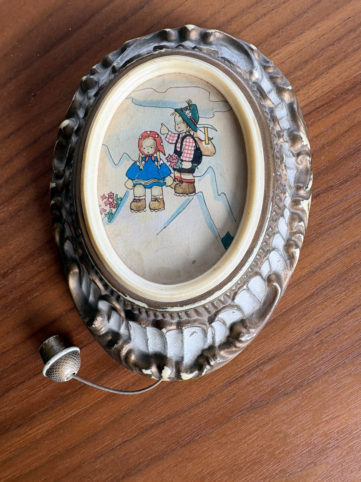 Vintage muziek doos baby, Verzenden