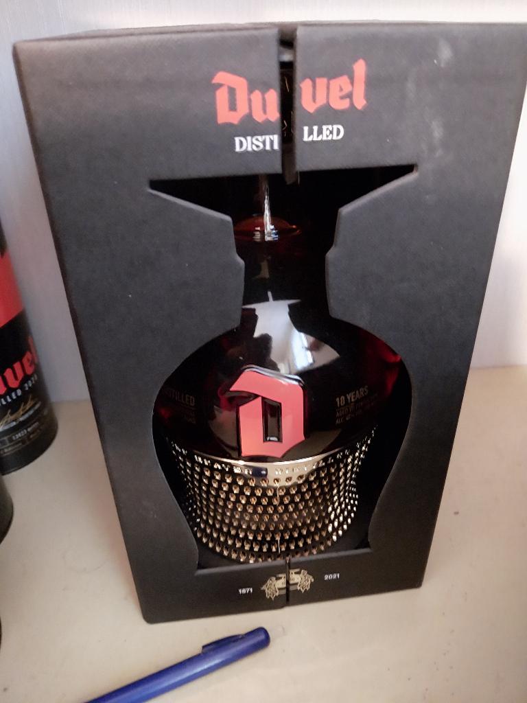 Duvel whisky 2021 glas, Verzamelen, Ophalen of Verzenden, Nieuw, Glas of Glazen, Duvel