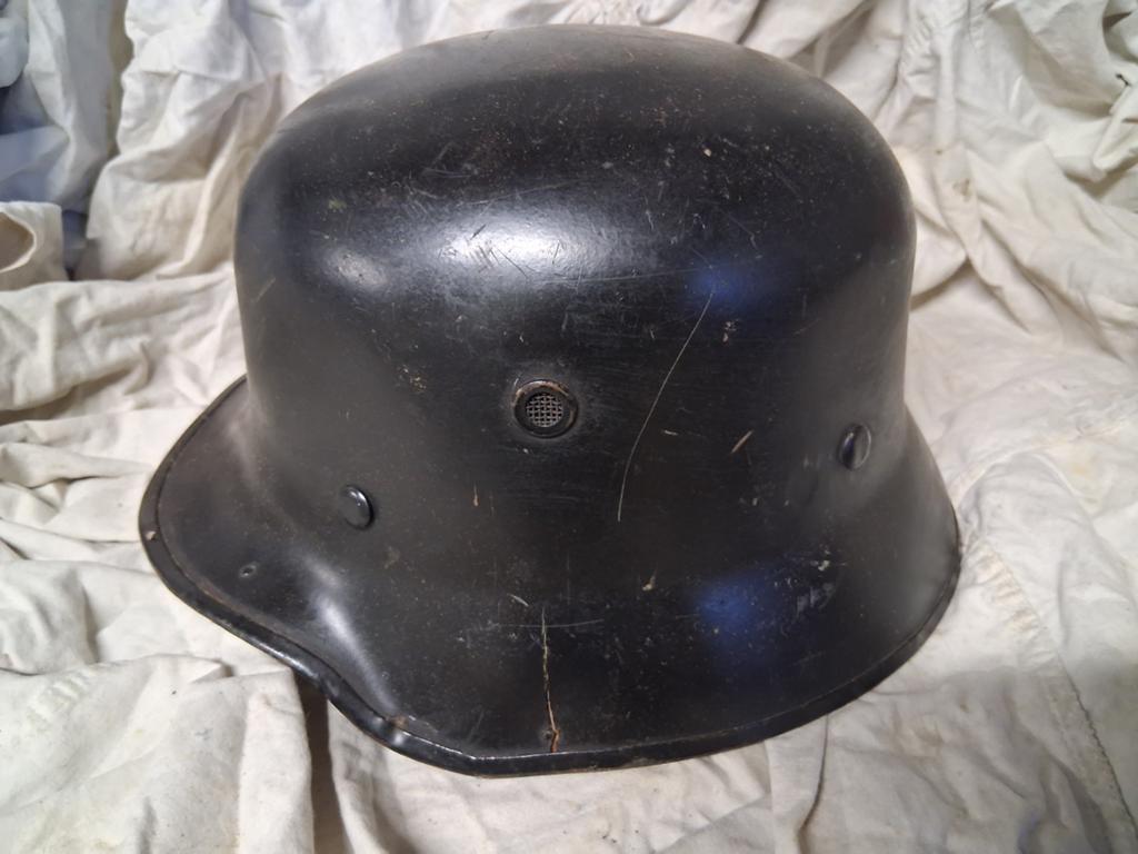 Duitse wo2 parade  vulcanfiber helm, Collections, Enlèvement