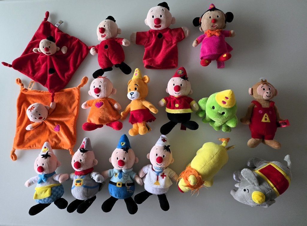Bumba en vriendjes knuffels / pluche, Ophalen of Verzenden