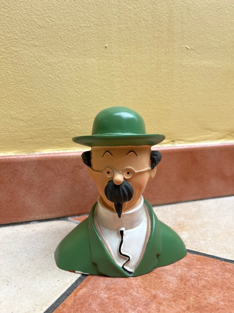 Buste Tintin « Tournesol chapeau », Collections, Enlèvement, Tintin, Comme neuf, Statue ou Figurine
