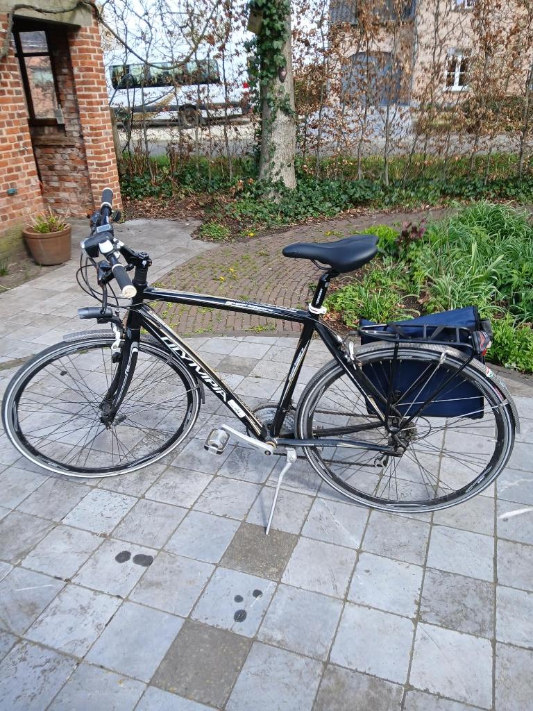 Herenfiets Olympia, Vélos & Vélomoteurs, Autres marques, Frein sur jante, Comme neuf, Enlèvement