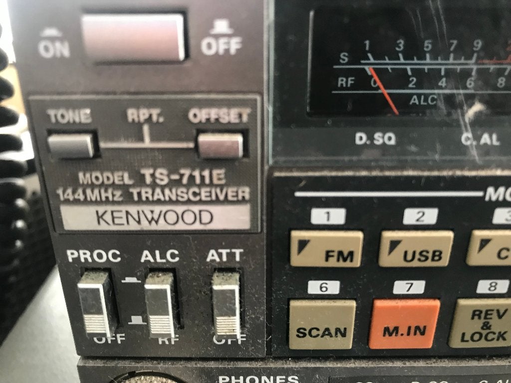 Kenwood TS711 2 meter SSB, Ophalen of Verzenden, Gebruikt
