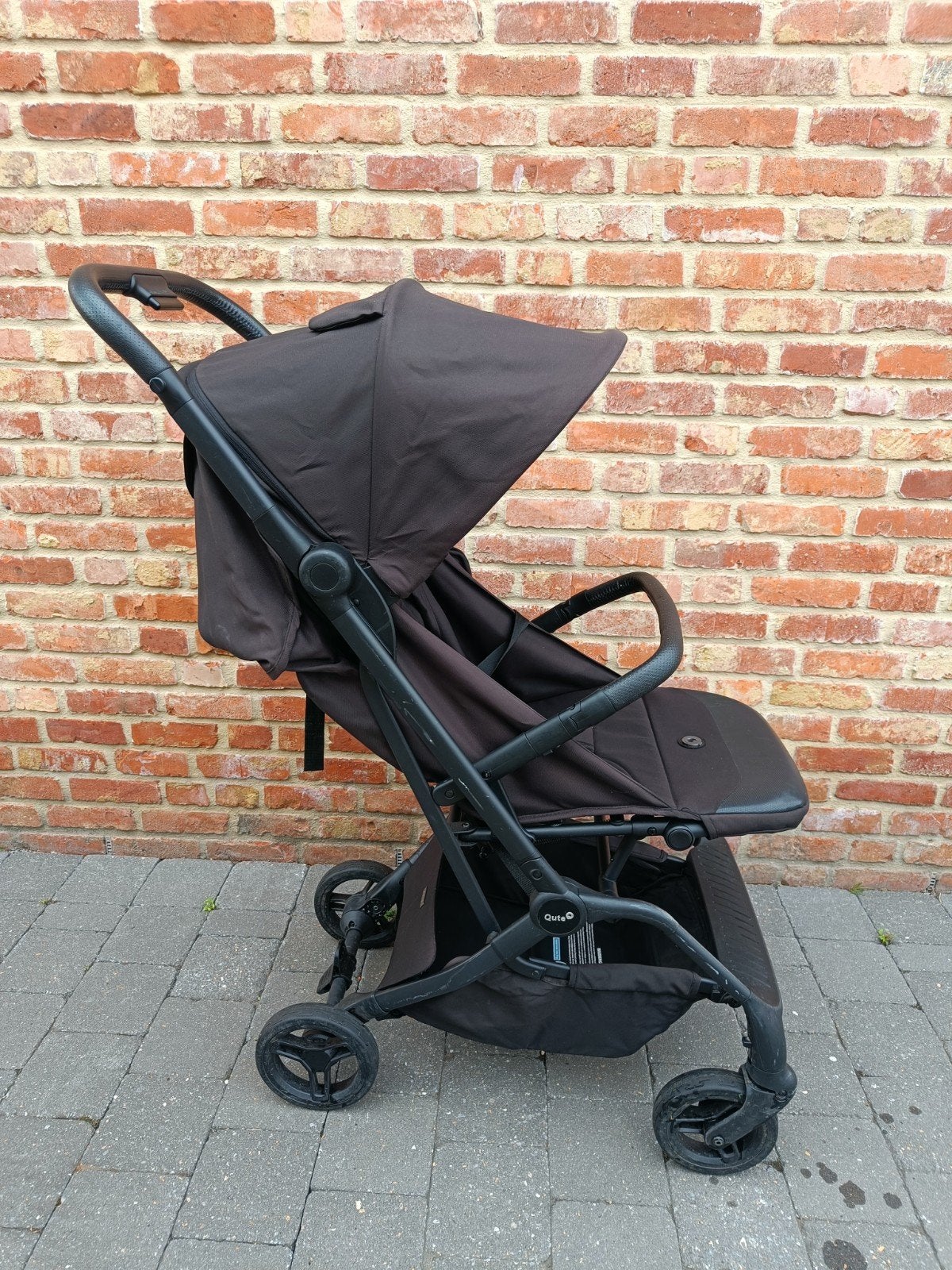 plooibuggy Qute + regenhoes, Ophalen, Gebruikt, Overige merken, Regenhoes