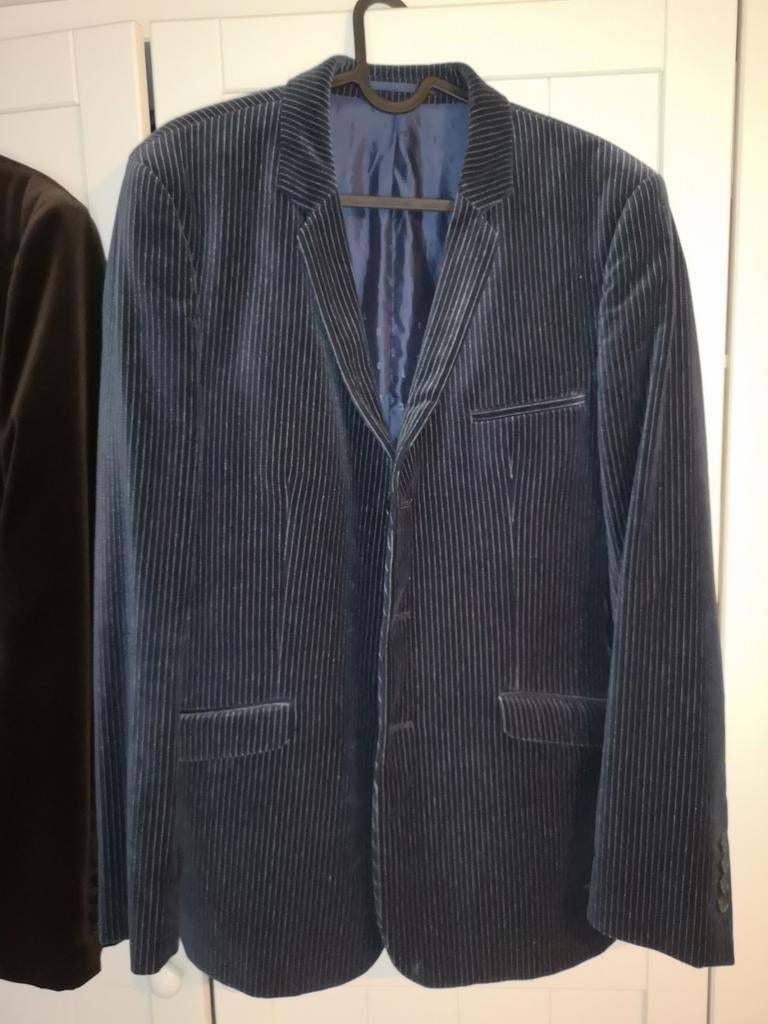 Olivier Strelli/Essentiel Kostuumvesten maat 48, Ophalen of Verzenden, Maat 46/48 (XL) of groter, Blauw