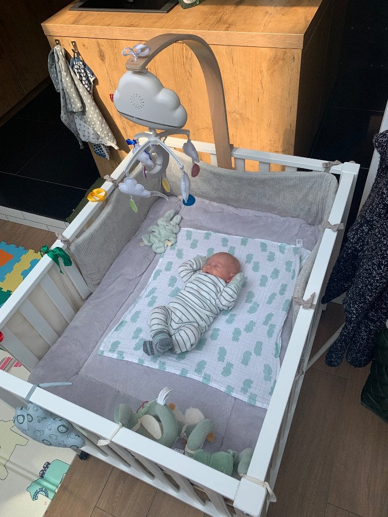 Park / babybox, Ophalen, Gebruikt, Rechthoekig, In hoogte verstelbaar