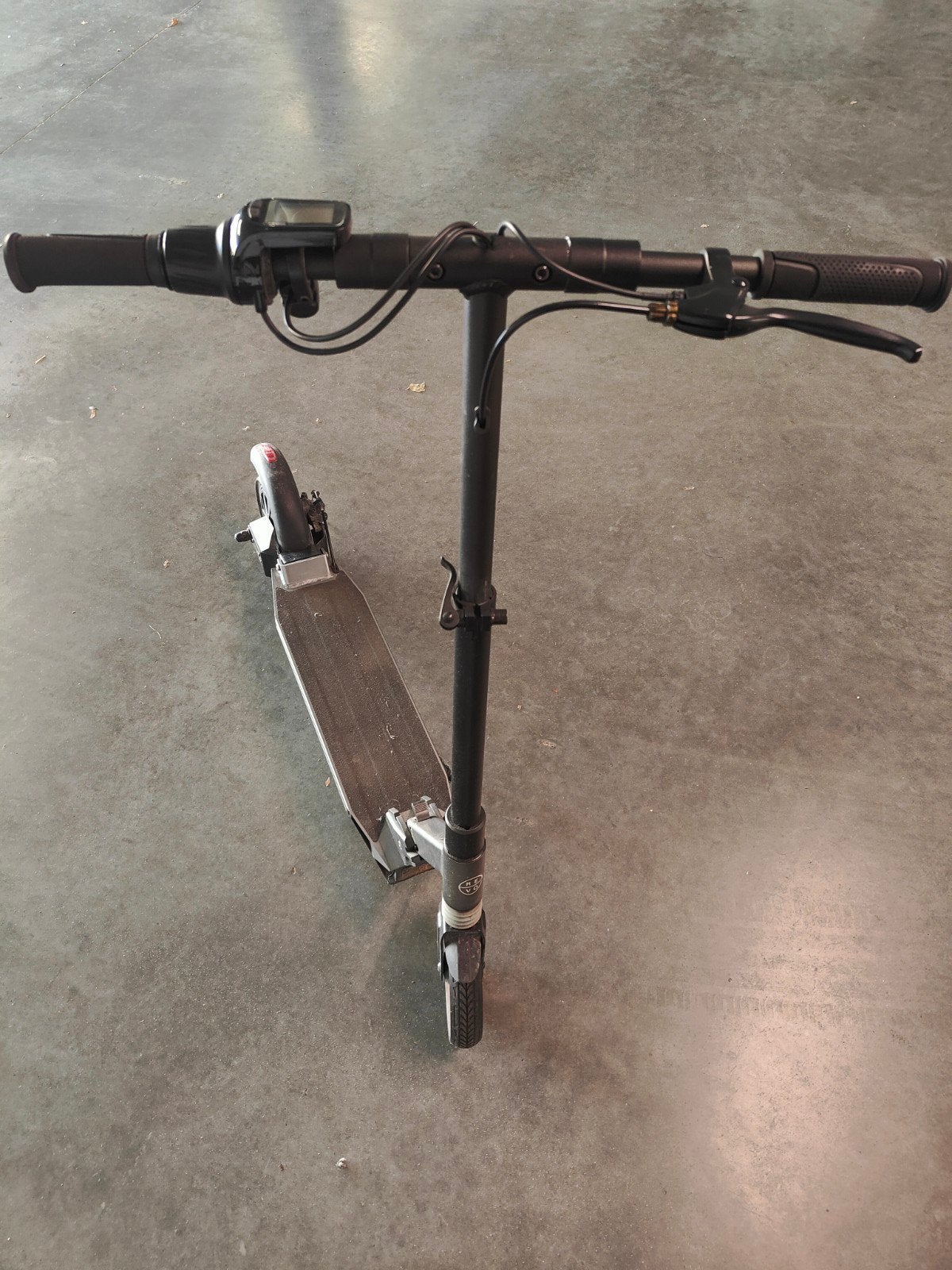 Elektrische step, zwart, inklapbaar stuur, Enlèvement, Utilisé, Step électrique (E-scooter)