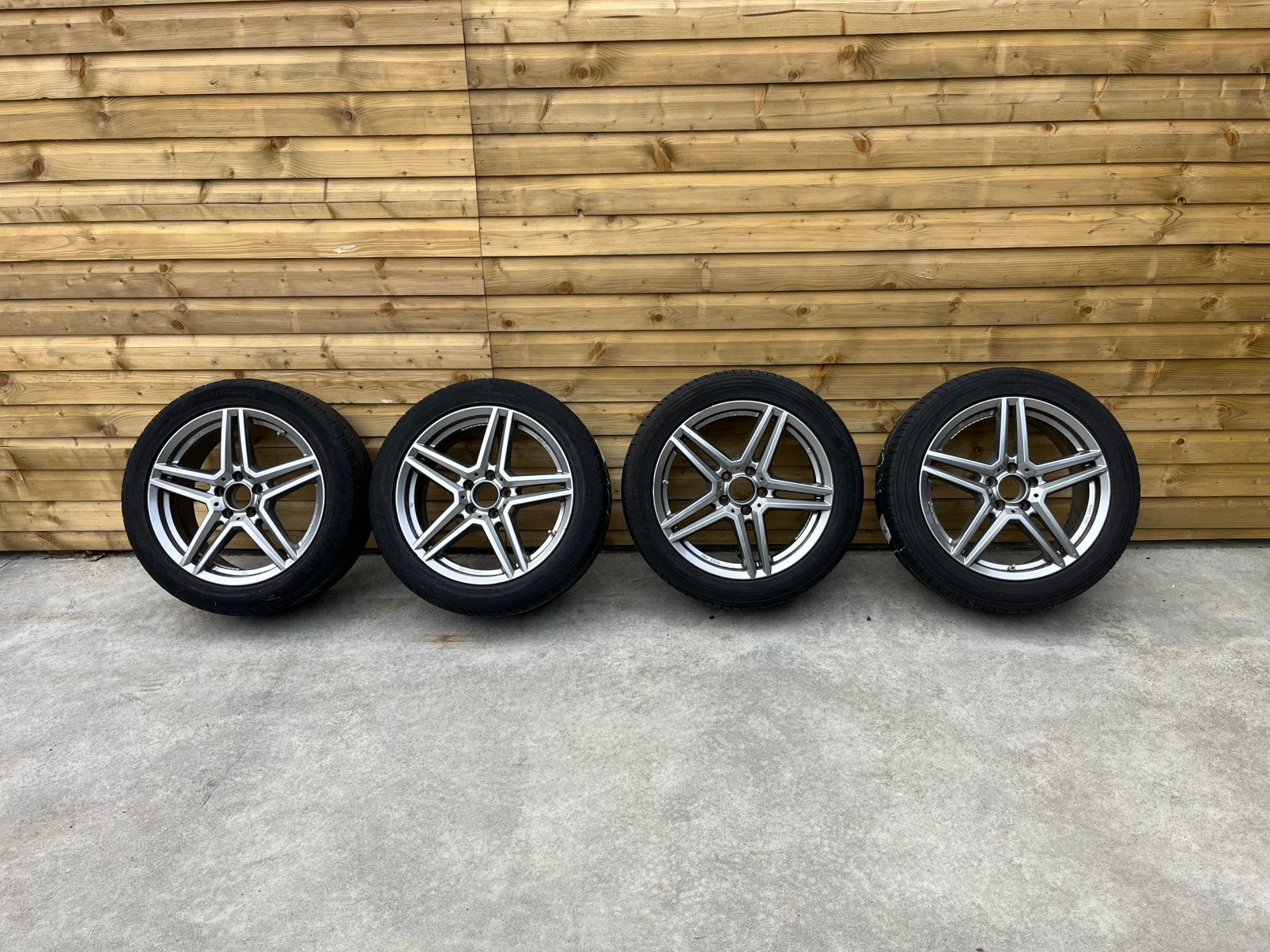 Mercedes velgen 18”, Autos : Pièces & Accessoires, Pneus & Jantes, Enlèvement, Pneus été, Jante(s)