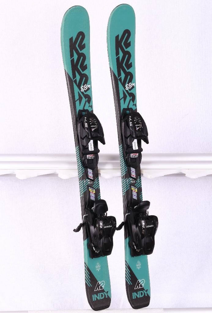 88 kinder ski's K2 INDY, cap + Marker 4.5 ( TOP staat ), Gebruikt, Ophalen of Verzenden, Carve, Ski's