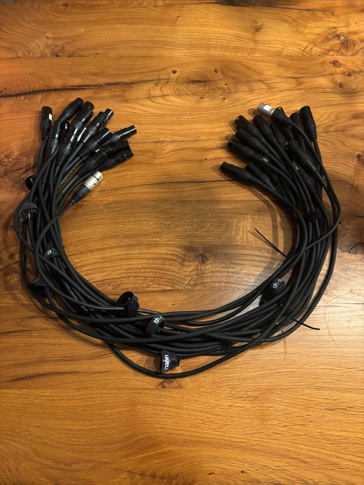 XLR patchkabels, Audio, Tv en Foto, Audiokabels en Televisiekabels, Ophalen of Verzenden, Zo goed als nieuw
