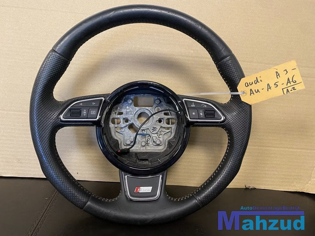 AUDI A3 A4 A5 A6 Stuurwiel stuur Sline s-line 2012-2019, Auto-onderdelen, Gebruikt, AUDI AG, Auto-Union-Strasse 1
85045  Ingolstadt, DE