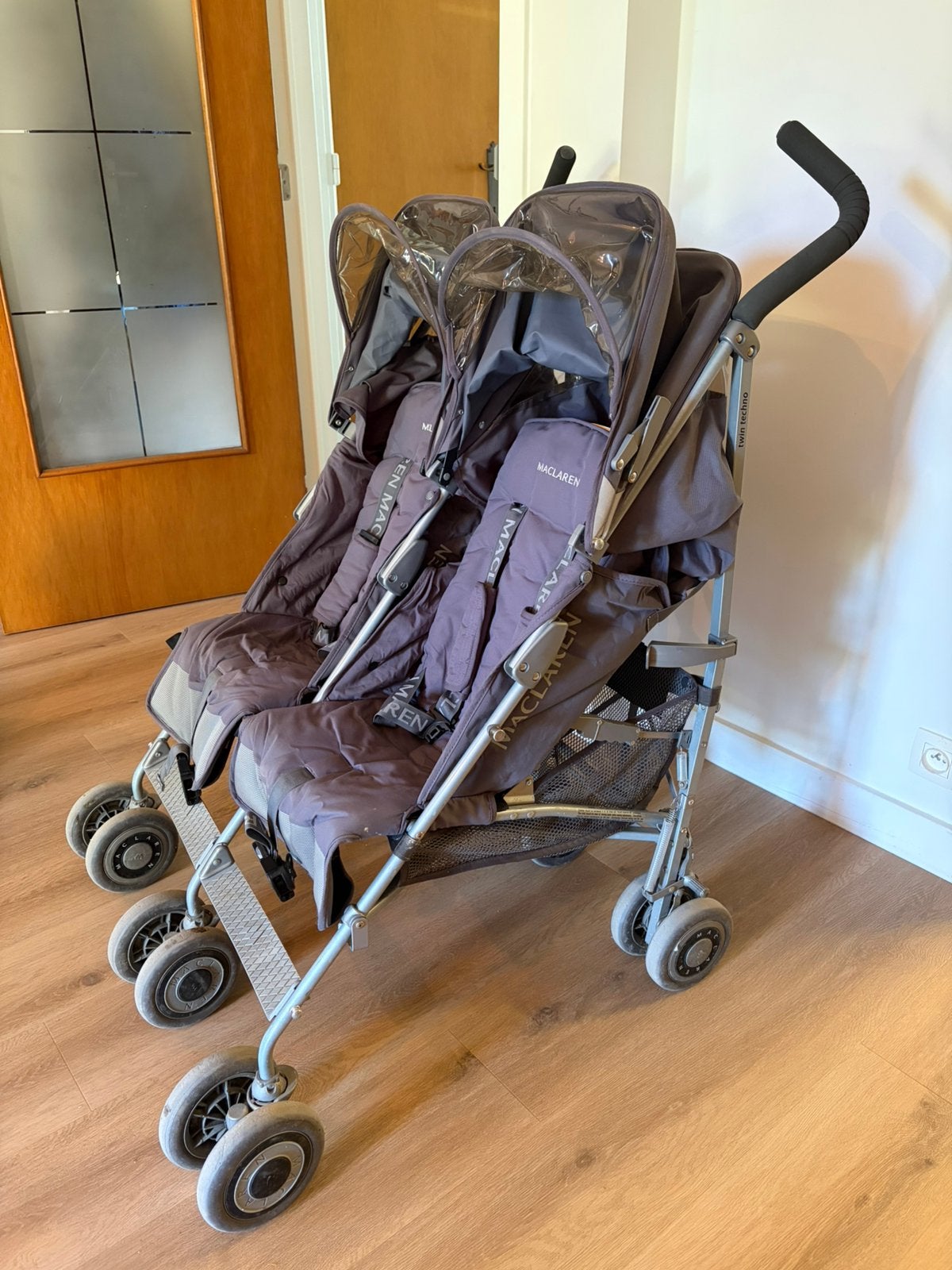 MacLaren duo buggy + babymand, Enlèvement, Comme neuf, Maclaren, Modèle duo