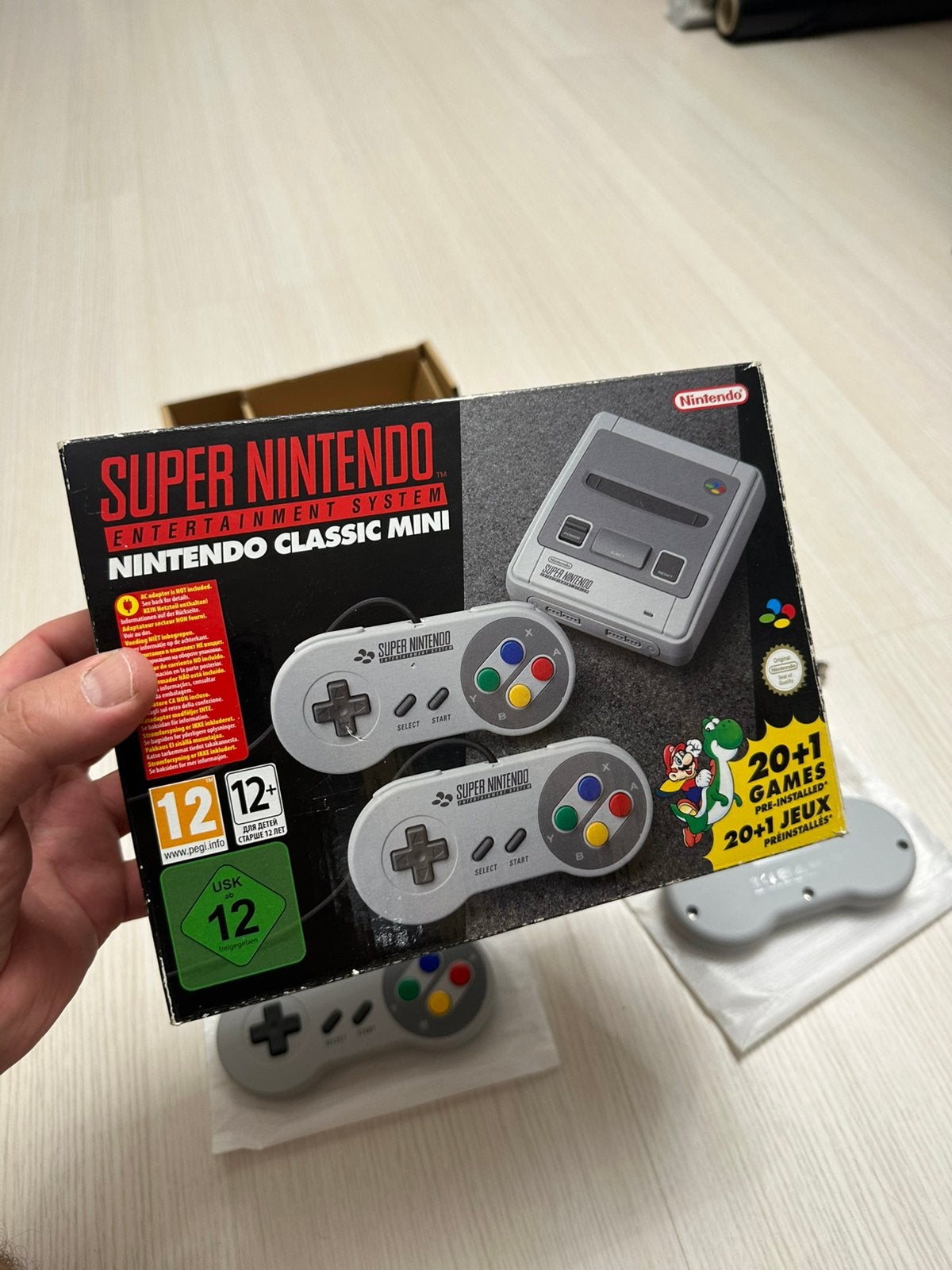 Nintendo Classic Mini SNES – Compleet in doos – 2 controller, Games en Spelcomputers, Spelcomputers | Nintendo Super NES, Ophalen of Verzenden