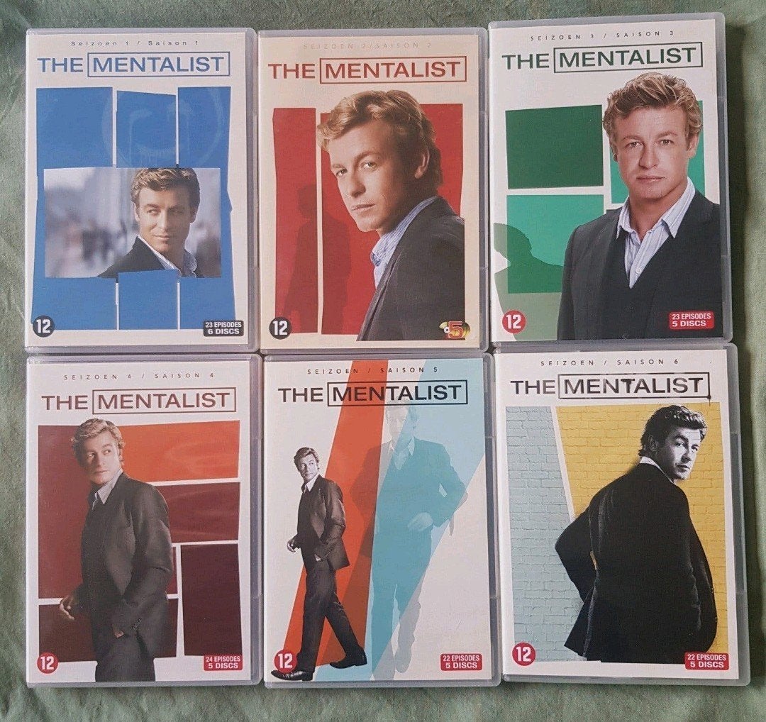 the mentalist serie, Cd's en Dvd's, Ophalen, Nederlands, Seizoen 1, Nederlands