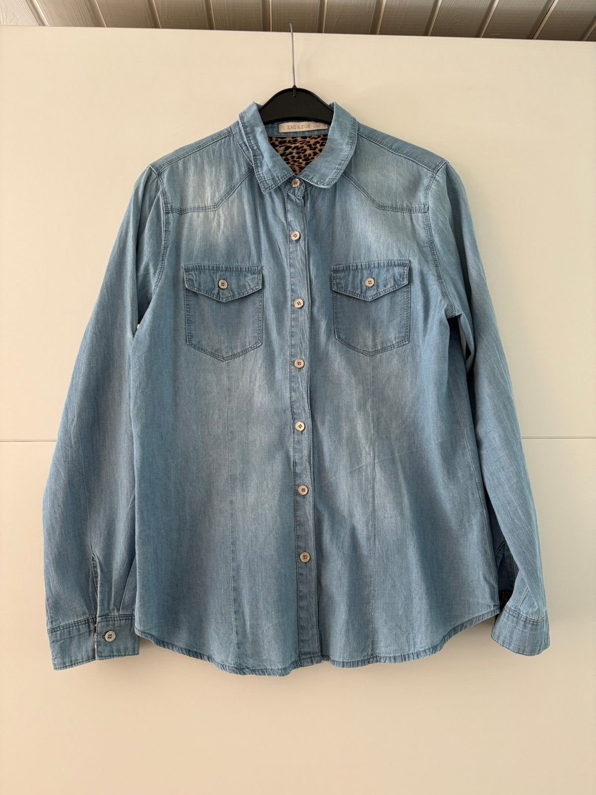 Jeanshemd Zac&Zoe, Kleding | Dames, Ophalen, Maat 38/40 (M), Blauw