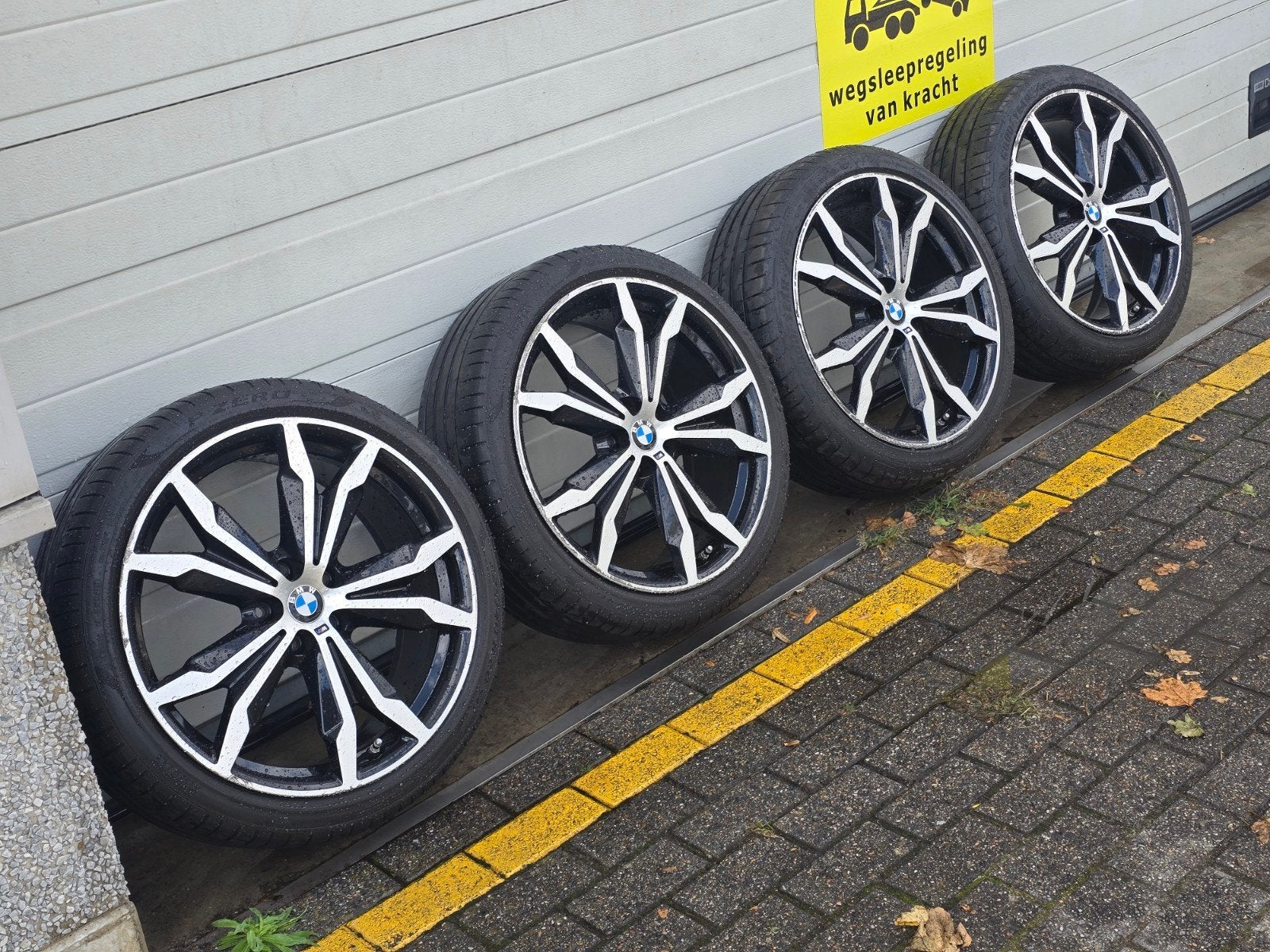 Jantes 20" BMW 5x112 225 40 pneus Pirelli Goodyear, Pneus et Jantes, Véhicule de tourisme, Pneus été, Enlèvement