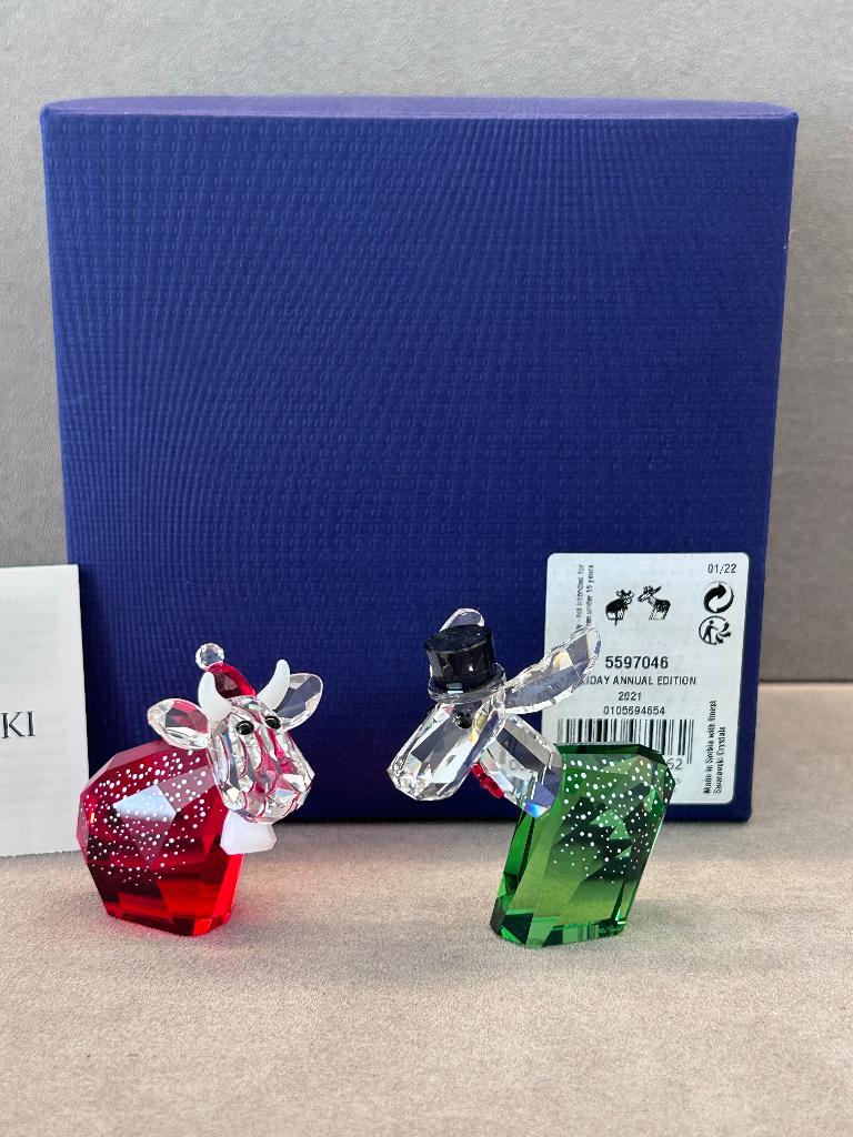 Swarovski Lovlots Mo en Ricci Limited Editie 2021, Verzamelen, Swarovski, Ophalen of Verzenden, Nieuw, Figuurtje