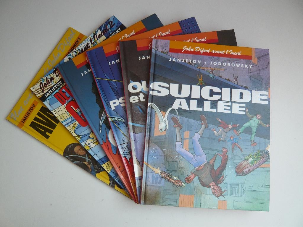 Bd L'INCAL (Avant) tomes 1 à 6 (EO ttbe) de JANJETOV, Enlèvement ou Envoi, Série complète ou Série, Utilisé, JODOROWSKY / JANJETOV