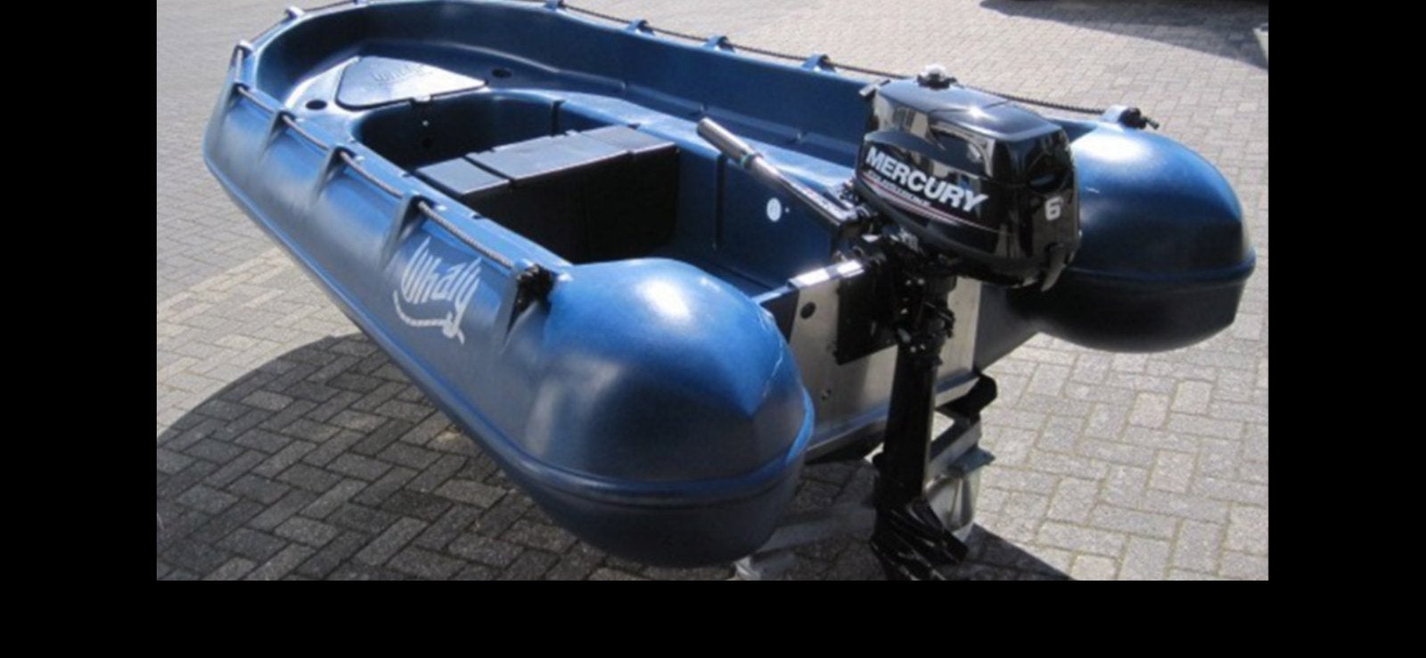 Whaly 370 met Mercury 6pk en trailer, Watersport en Boten, Ophalen, Gebruikt, Trailer
