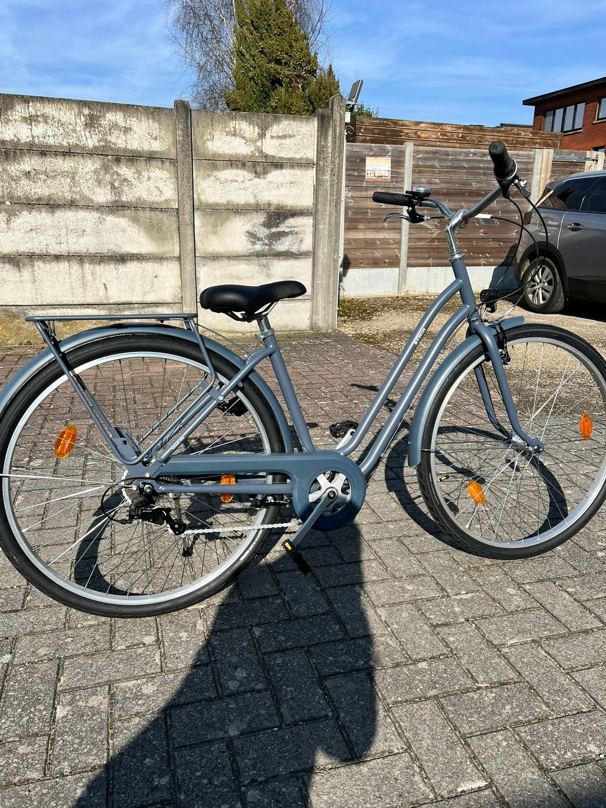 Dames stadsfiets 28”, Fietsen en Brommers, Ophalen, Zo goed als nieuw, Versnellingen