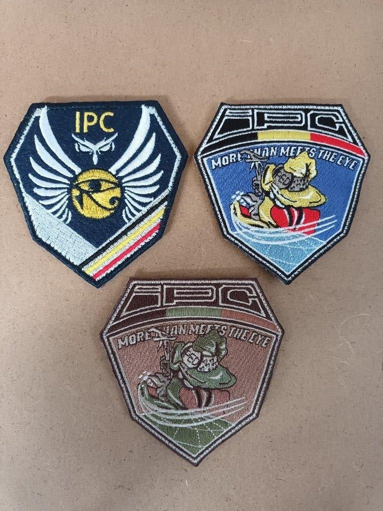 luchtmacht patch IPC BAF FAE, Ophalen, Zo goed als nieuw, Patch, Badge of Embleem
