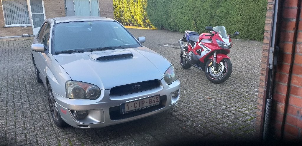 Mooi Subaru impreza wrx, Auto's, 4 deurs, Zwart, 4 cilinders, Leder