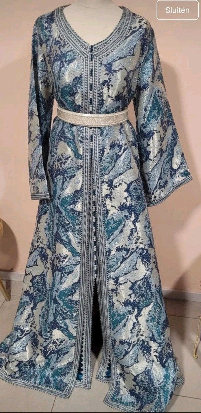 lebsa, takshita, marokkaanse jurk, Kleding | Dames, Galajurk, Meerkleurig, Maat 46/48 (XL) of groter, Ophalen of Verzenden