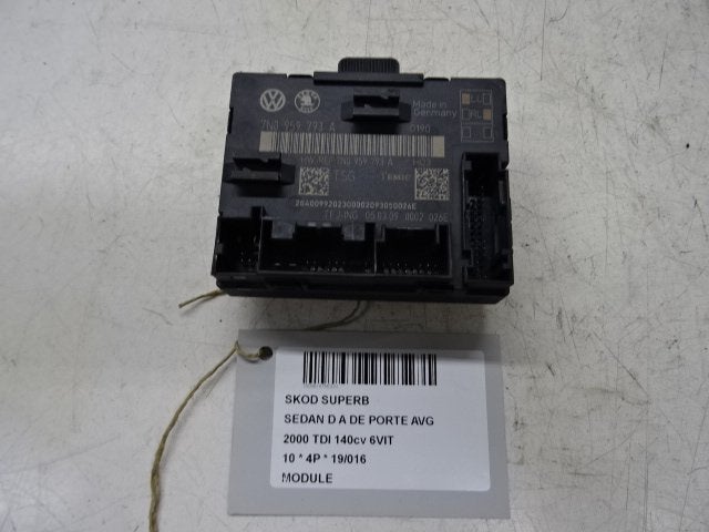 UNITE ELECTRONIQUE Skoda Superb (3TAA) (7N0959793A), Autos : Pièces & Accessoires, Utilisé, Skoda