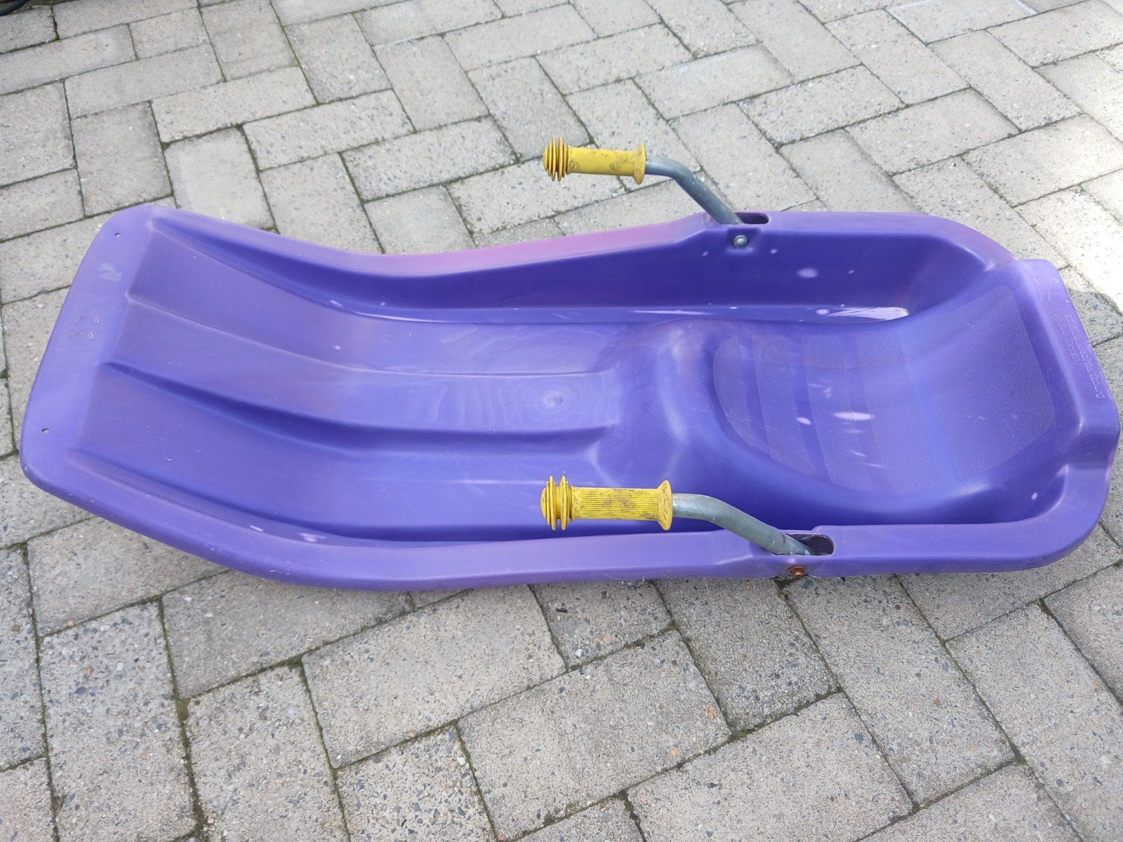 plastiek slee, Enlèvement, Frein, Plastique