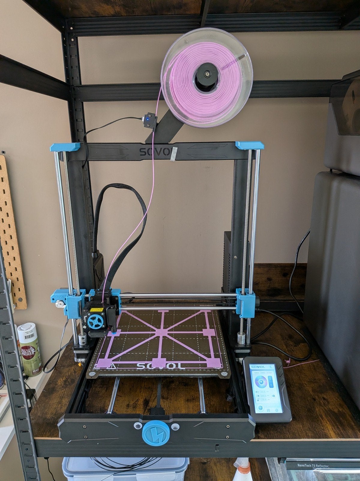 SOVOL SV06 Plus nieuwstaat & gekalibreerd, Wi-Fi intégré, Comme neuf, Enlèvement, Filament