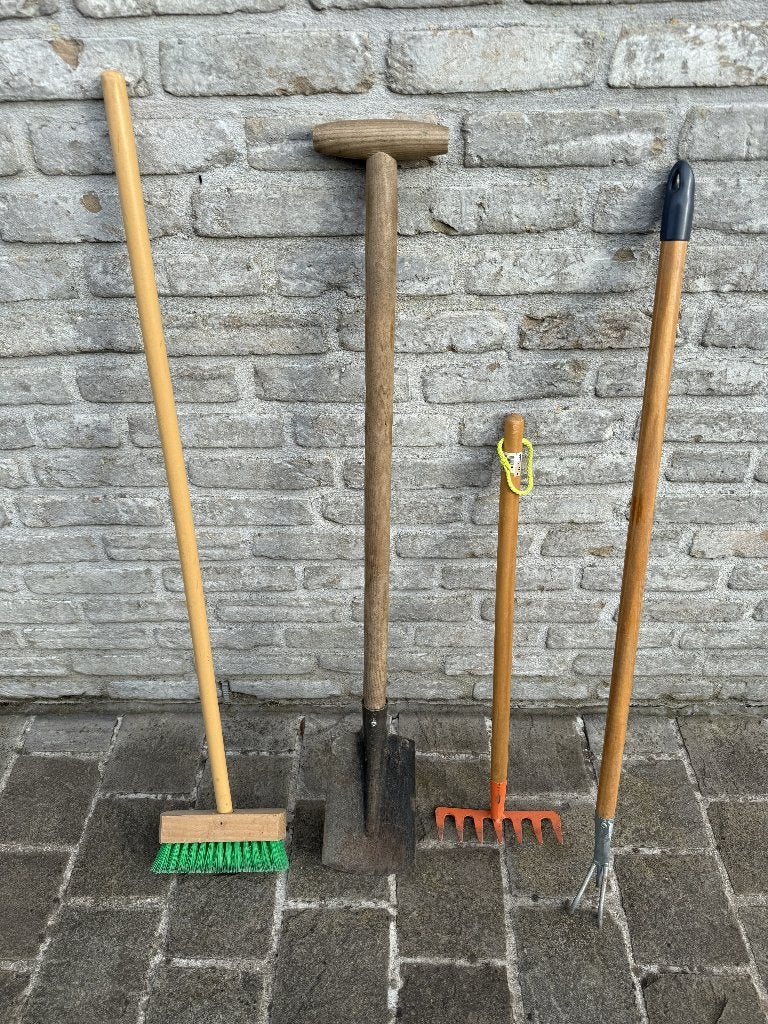 Tuingereedschap voor kinderen, Ophalen, Zo goed als nieuw