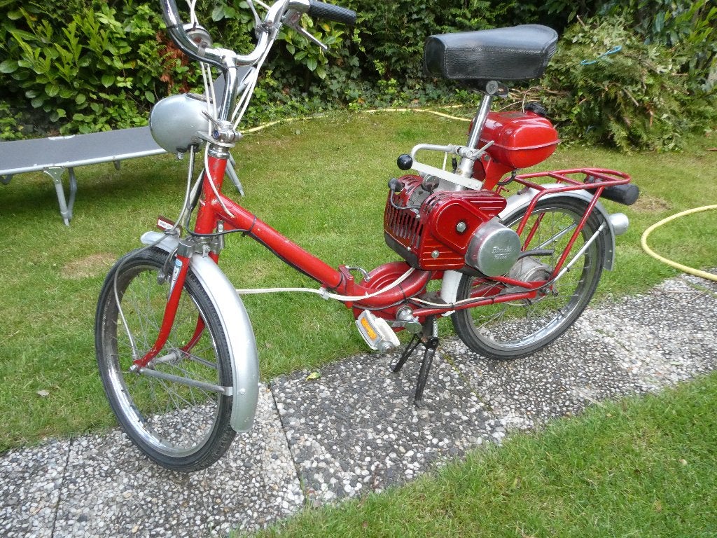Bianci vouw Bromfiets  met Belgies kenteken, Autres marques, 1 vitesses, Classe B (45 km/h), Enlèvement