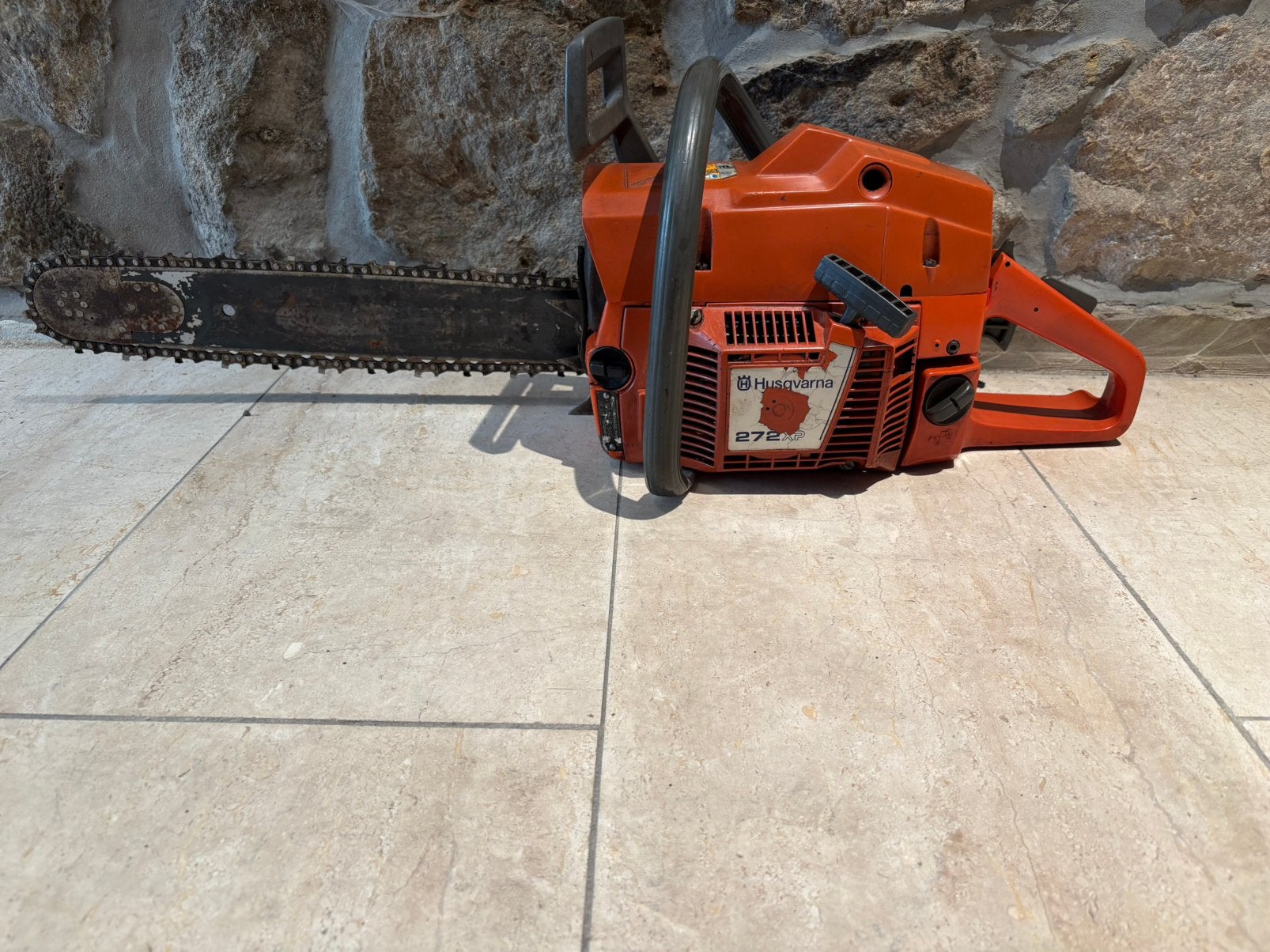 Tronçonneuse Professionnelle HUSQVARNA 272XP, Jardin & Terrasse, Enlèvement, Utilisé