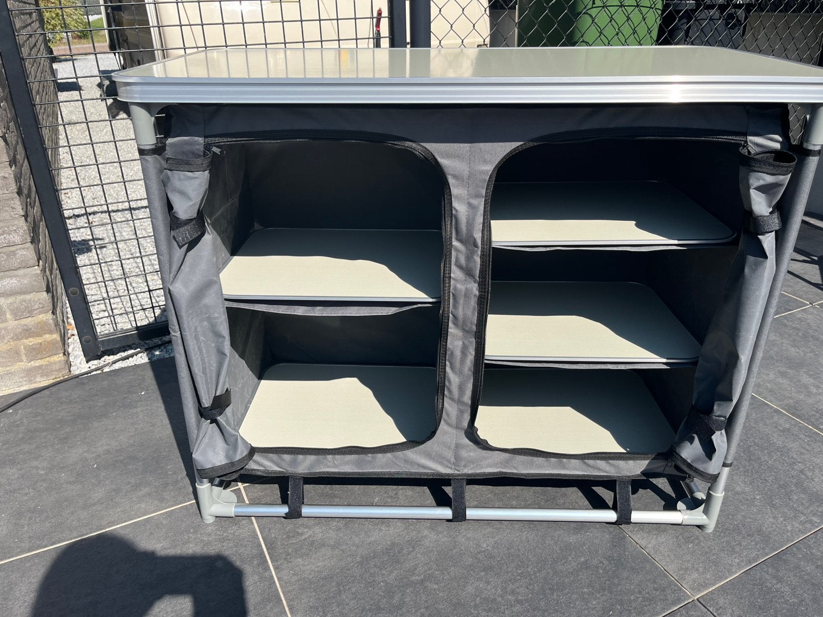 Buiten keuken unit in zak, Caravanes & Camping, Meubles de camping, Enlèvement, Neuf, Armoire de camping