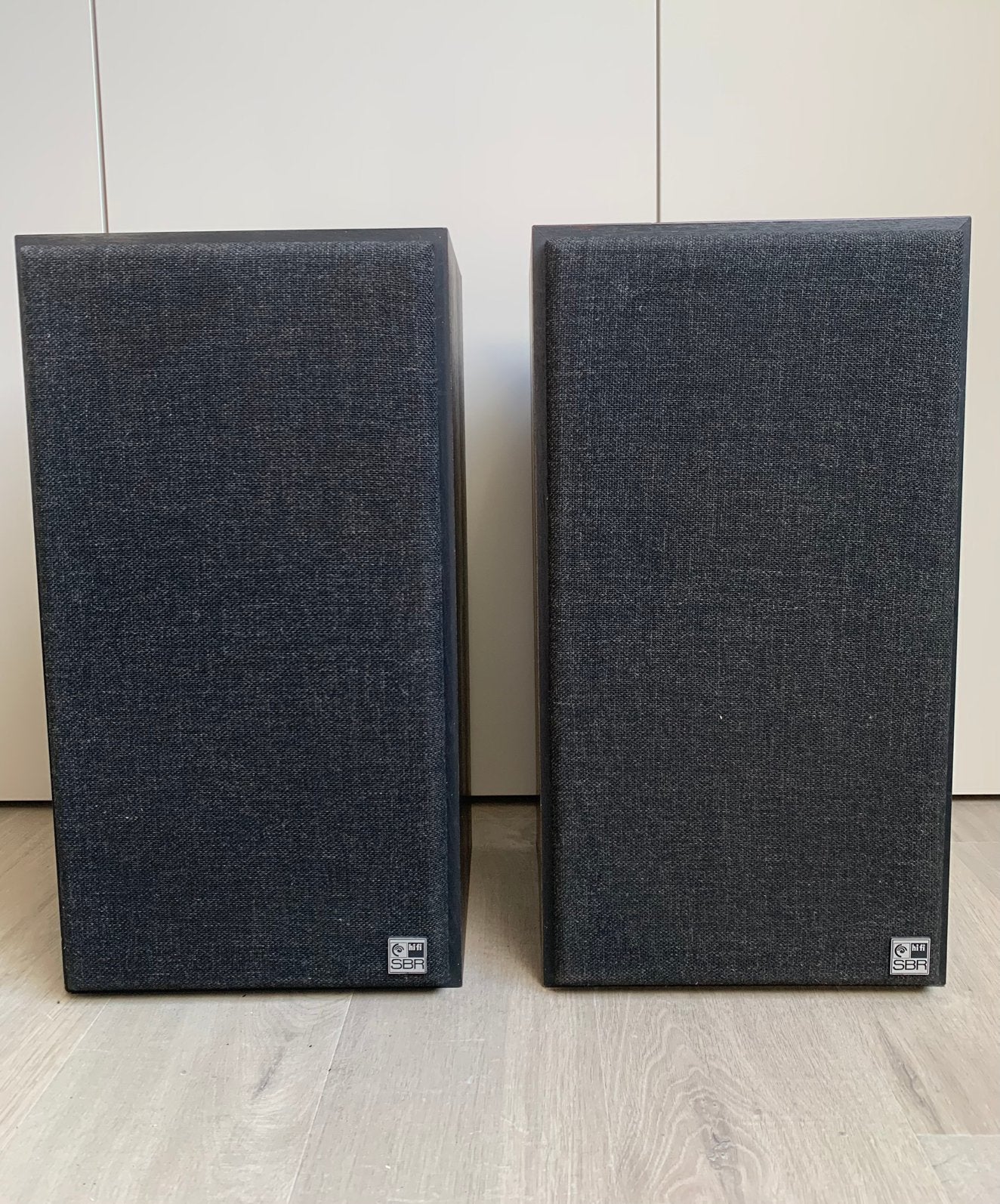 Luidsprekerboxen SBR, type EAO 40, Audio, Tv en Foto, Ophalen, Niet werkend, 60 tot 120 watt, Vloerstaande luidspreker