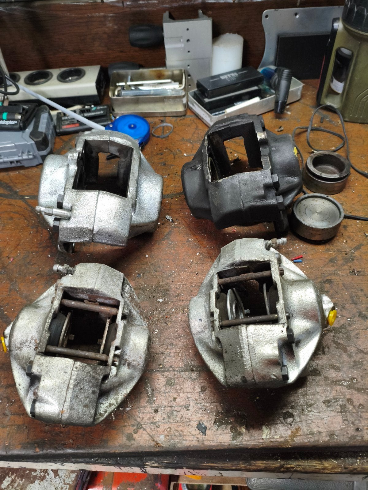 étriers de frein pour Mercedes 280SL (BWJ 84), Autos : Pièces & Accessoires, Enlèvement ou Envoi