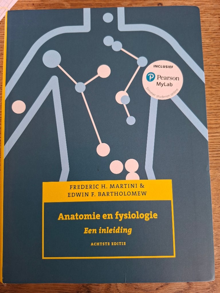 Anatomie en fysiologie een inleiding, Boeken, Ophalen, Zo goed als nieuw, Hoger Onderwijs, Frederic H. Martini; Edwin F. Bartholomew