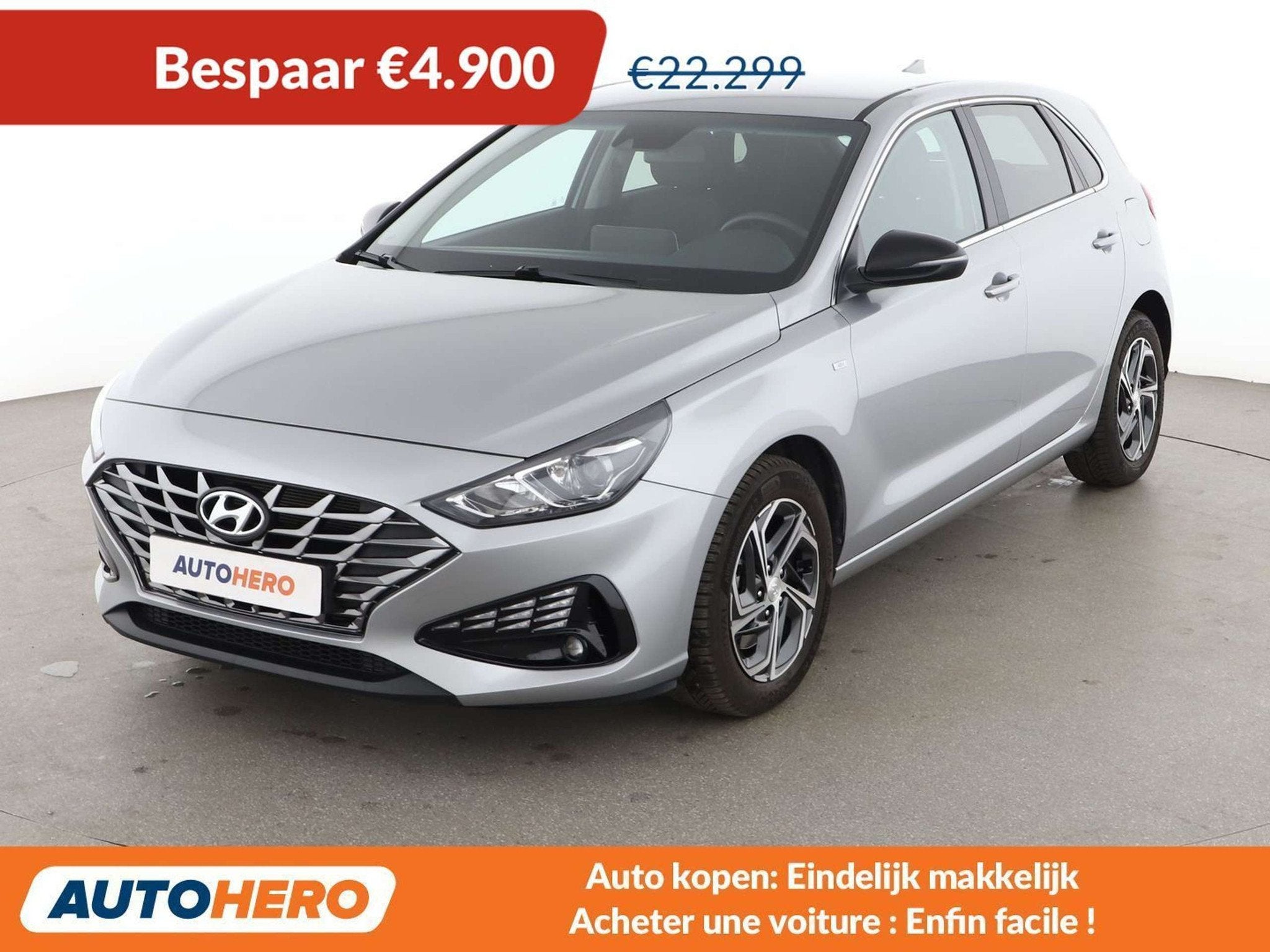 Hyundai i30 1.5 T-GDI Mild-Hybrid Advantage, Autos, Hyundai, Argent ou Gris, Achat, Euro 6, Electronic Stability Program (ESP)
