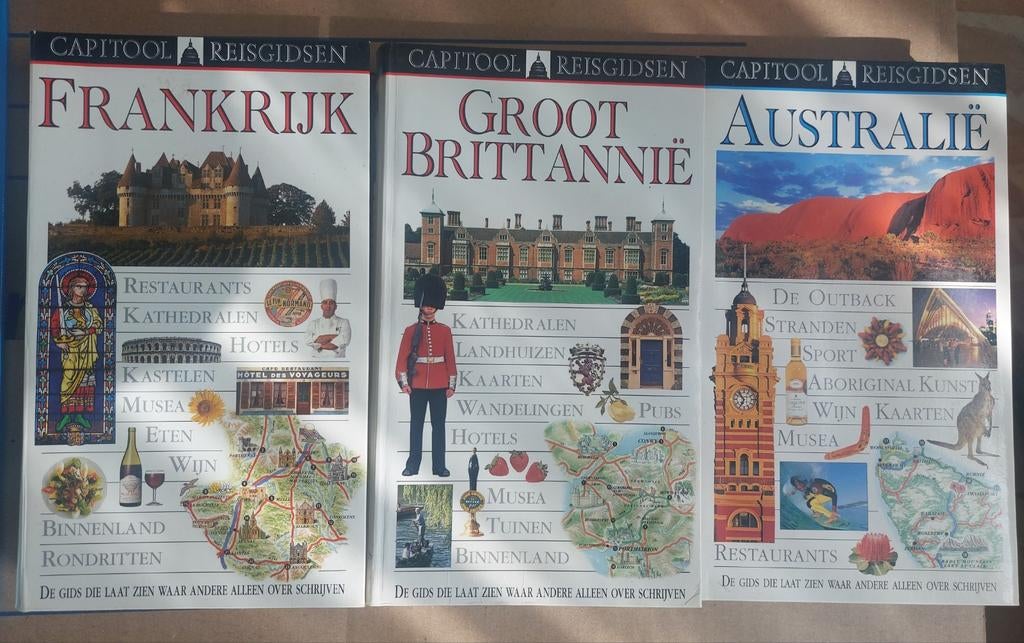 Capitool Reisgidsen, Boeken, Reisgidsen, Ophalen, Capitool
