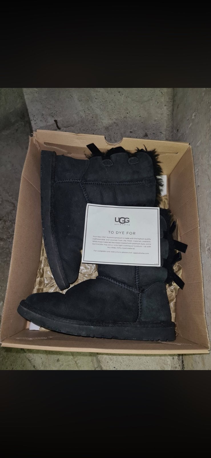 Ugg, Enlèvement, Porté