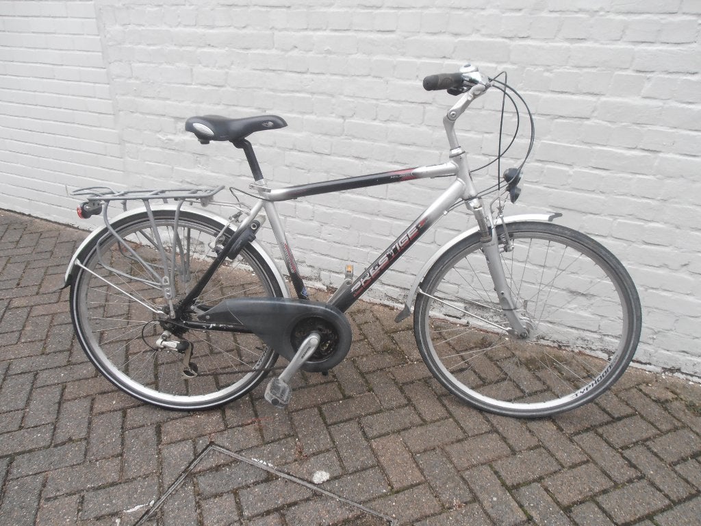 Herenfiets Prestige, Fietsen en Brommers, Gebruikt, Velgrem, Versnellingen, 53 tot 57 cm